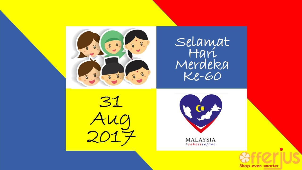 OfferJus.com - Selamat Hari Merdeka Ke-60. 🇲🇾🇲🇾🇲🇾🇲🇾🇲🇾🇲🇾...