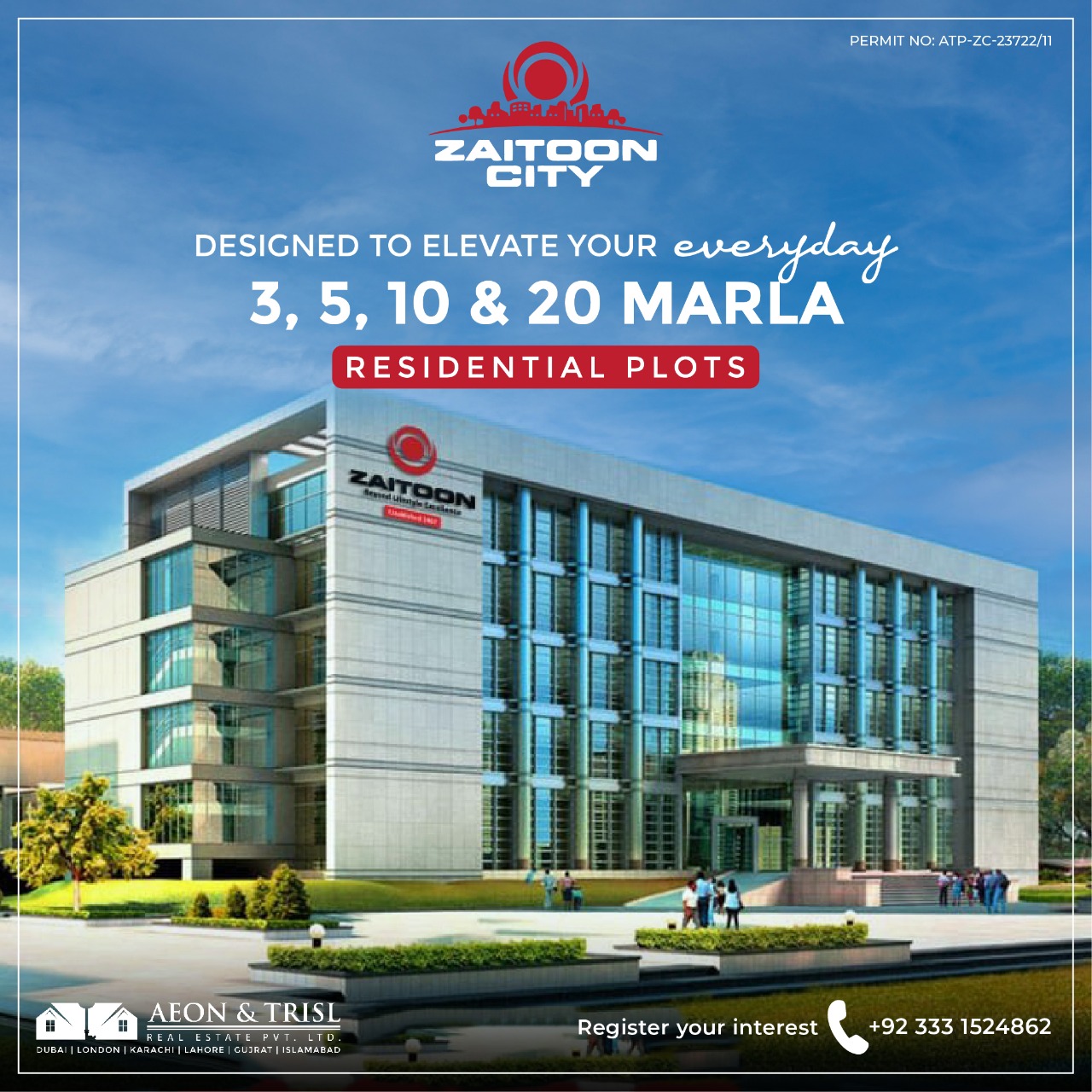 Aeon - Zaitoon City - An unprecedented style of world class living ...