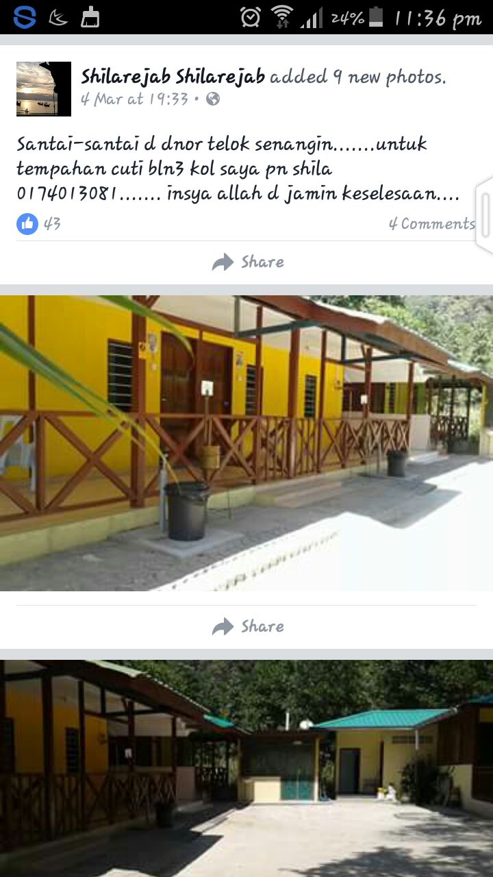 D Nor Chalet Teluk D Nor Chalet Teluk Senangin Lumut