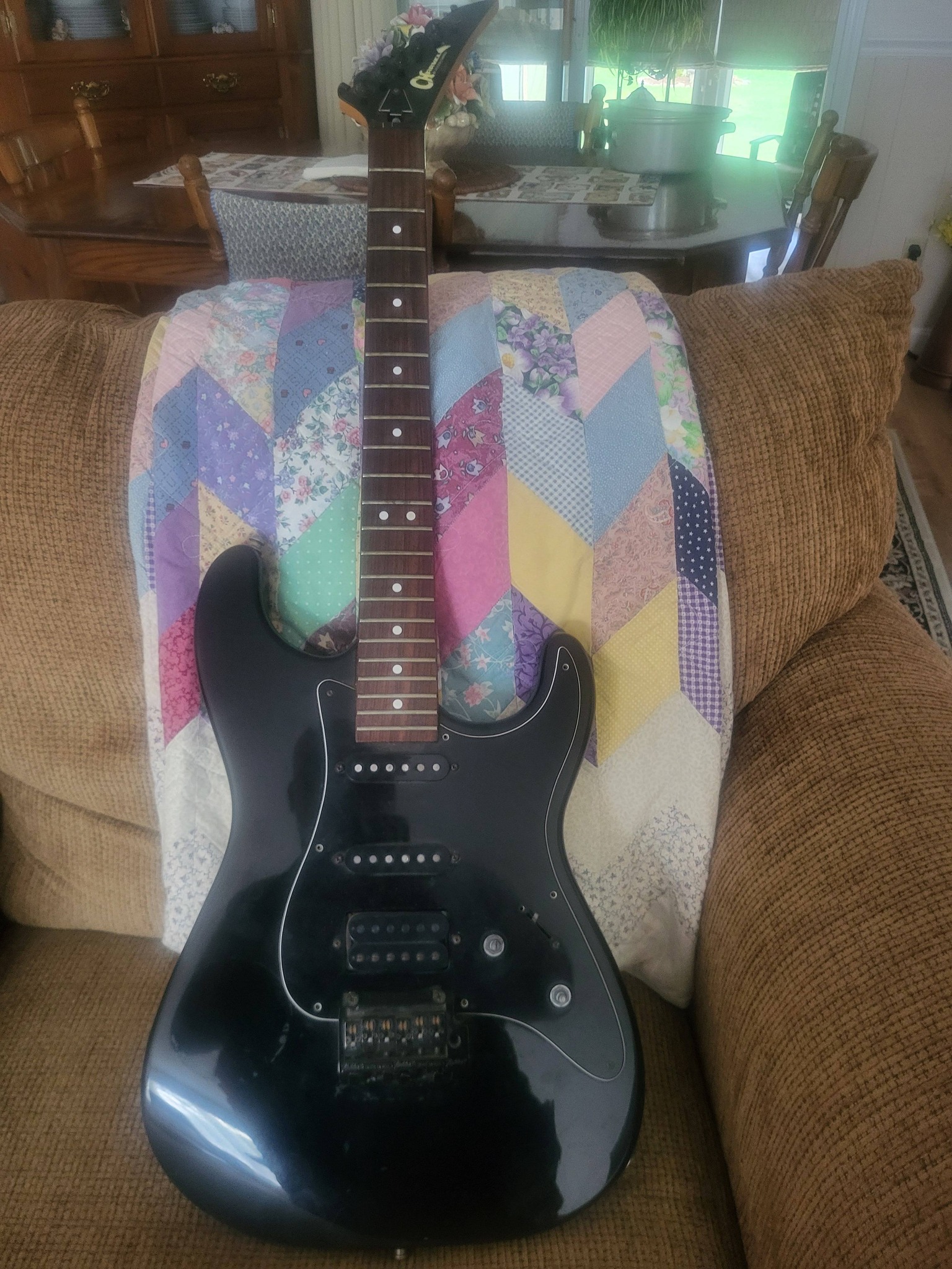 Is a free Charvel guitar with Kahler bridge and missing tremolo