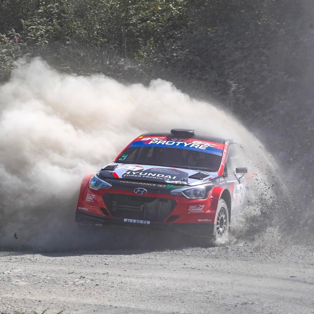 The speed was ok… the corner was... - James Williams Rallying