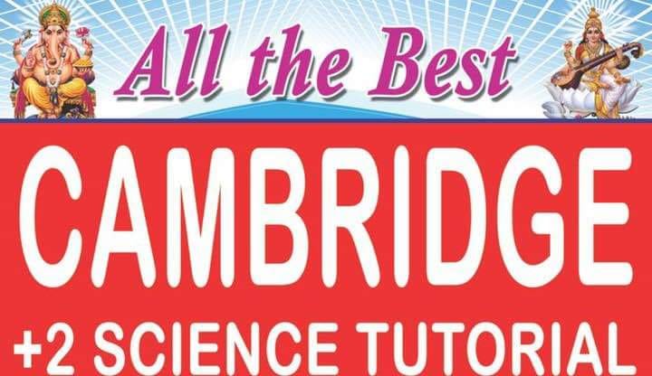 Cambridge +2 sc. tutorial,Nayagarh