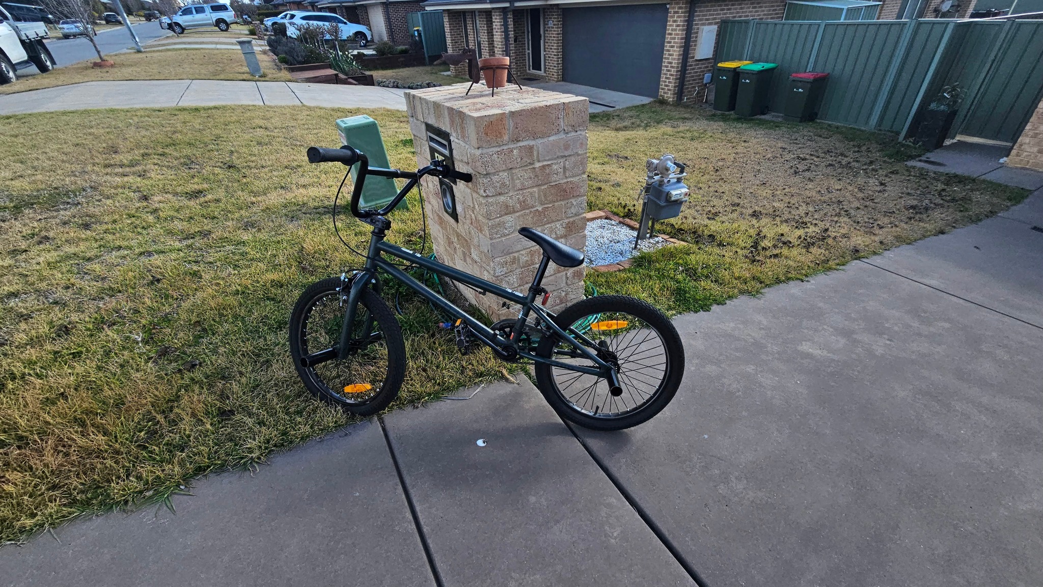 Fluid Park Pro BMX Bike Green *HARDLY USED* - Bicycles - Wagga Wagga ...