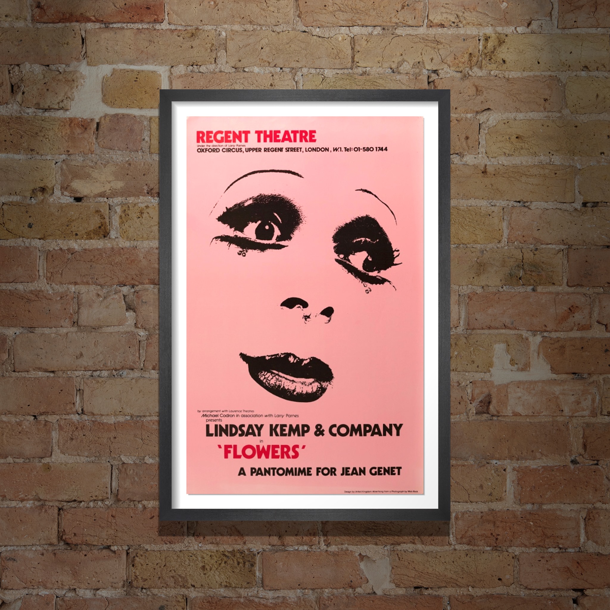 King and McGaw - New in: Rare 1974 theatre poster,...