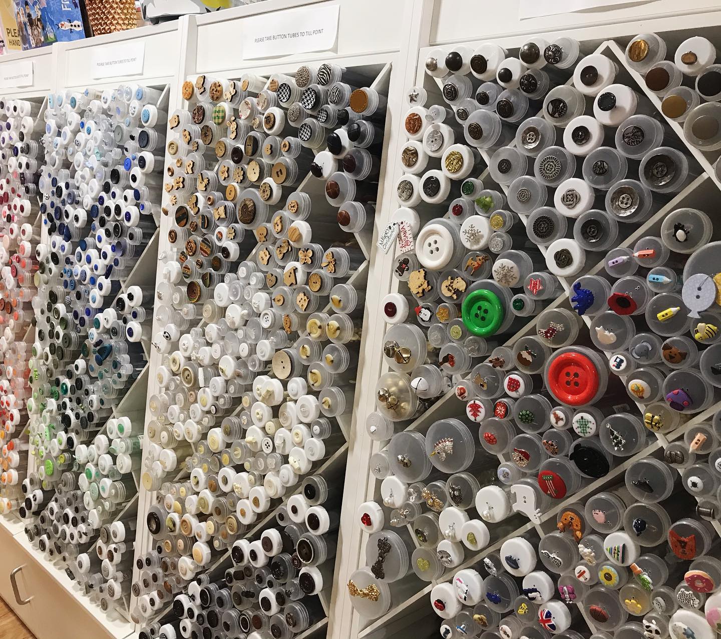 Threads - 🍬 So many buttons! Here are a few new ranges &... | Facebook