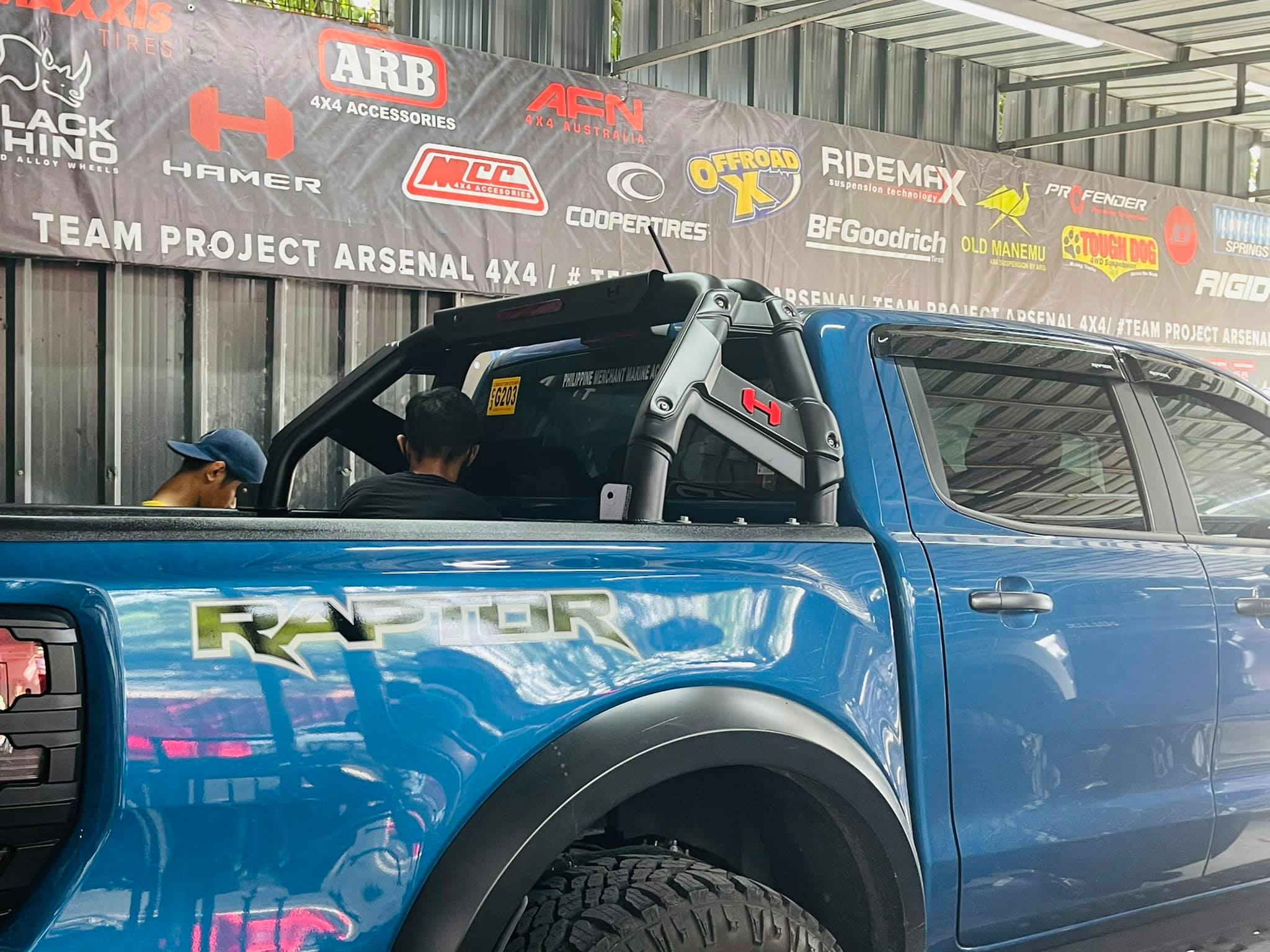 Project Arsenal 4x4 PH - Hamer Hector Rollbar on Ranger Raptor💯 📍 ...