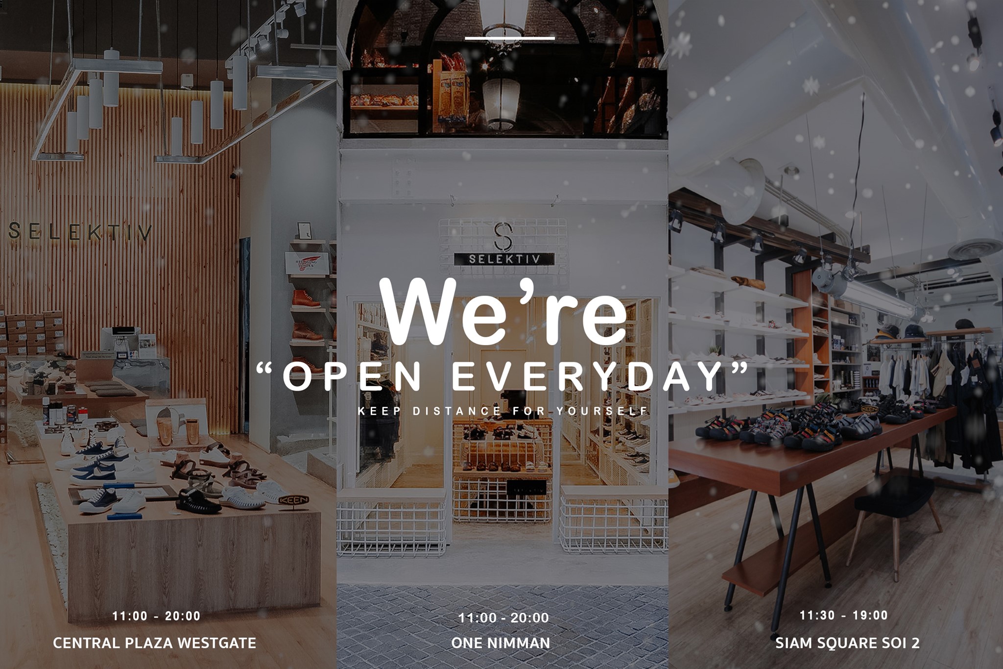 Selektiv - SELEKTIV Multi label store เปิดให้บริการทุกวัน... | Facebook
