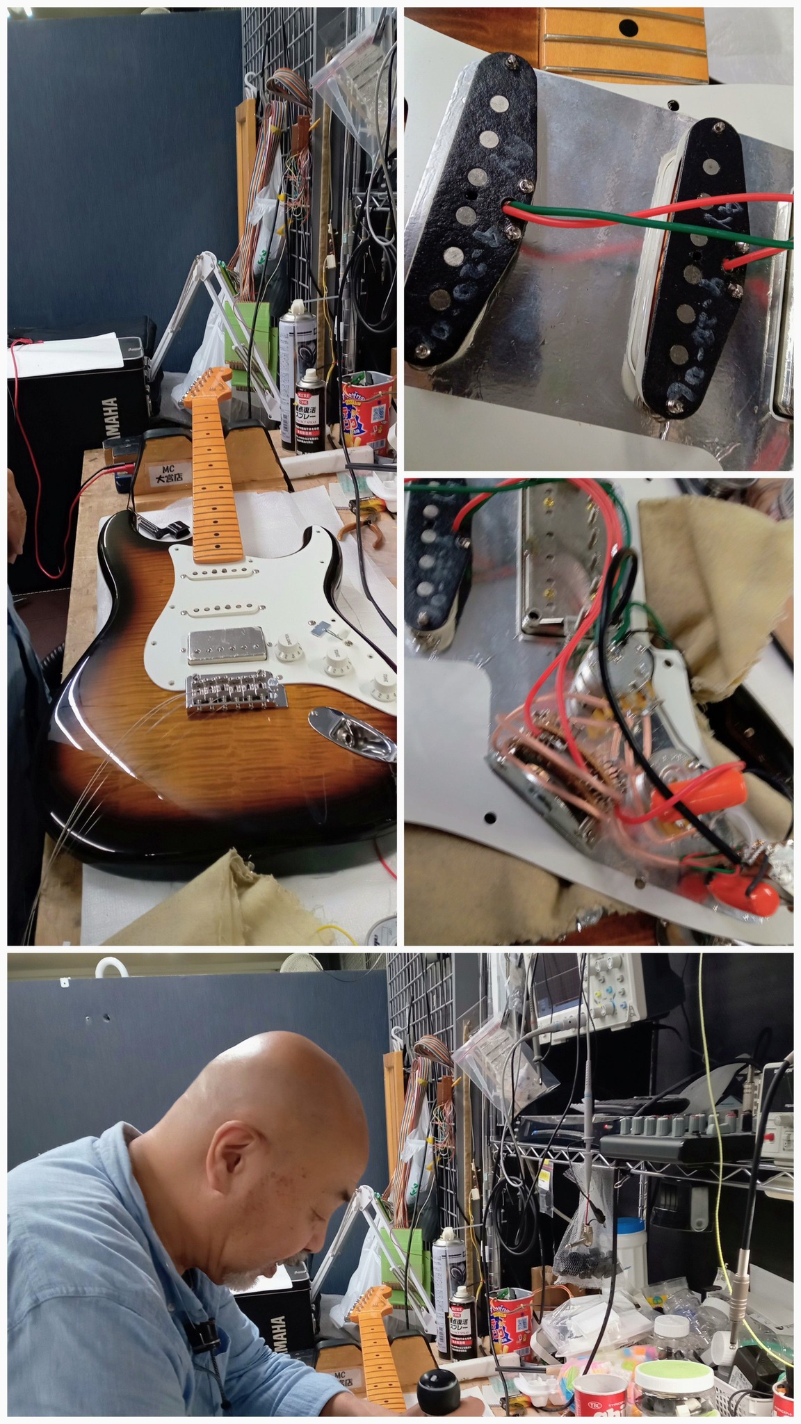 還暦過ぎてギターを断捨離しまして、今はこの3本が残りました🎶 次は