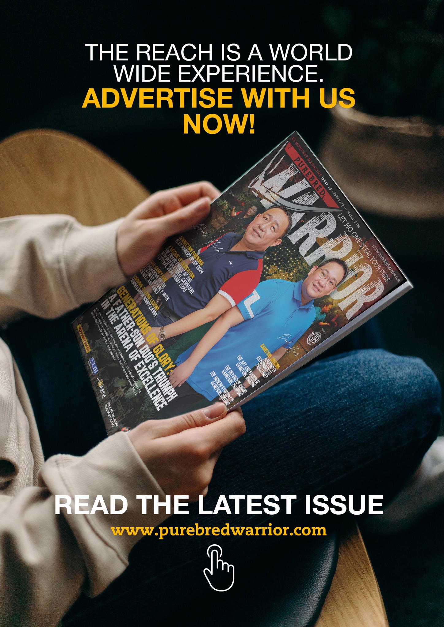 🌍 Expand your brand's reach... - Purebred Warrior Magazine