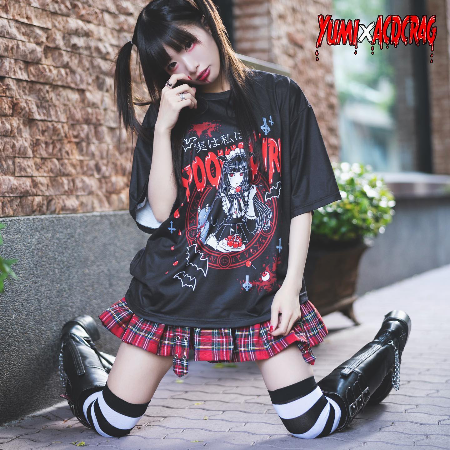 ACDC - [ENG / 日本語] ❤️SPOOKY GIRL❤️ . Spooky Girl T-shirt 