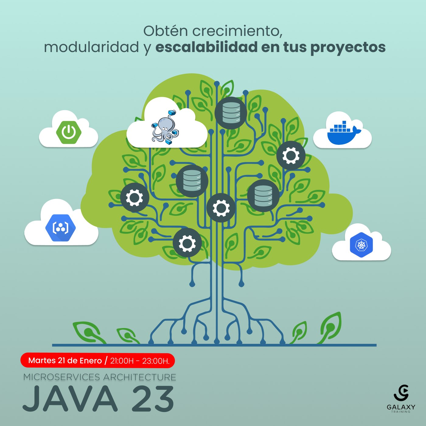 Galaxy - 🚀 ¡Domina la arquitectura de microservicios con Java 23! 🌐 ...