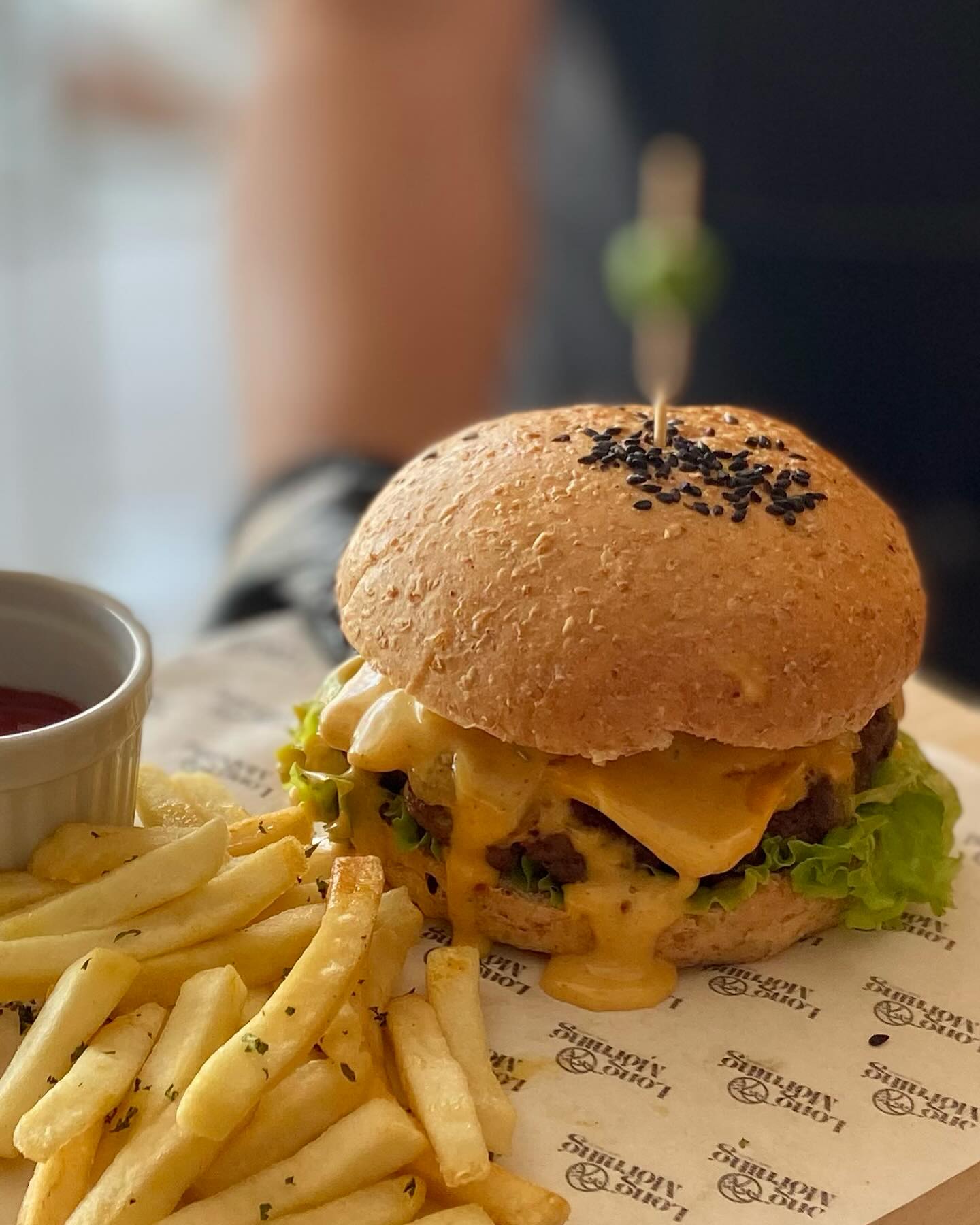 Long - Sink your teeth into our mouthwatering Sunrise Burger! 🍔 Comes ...