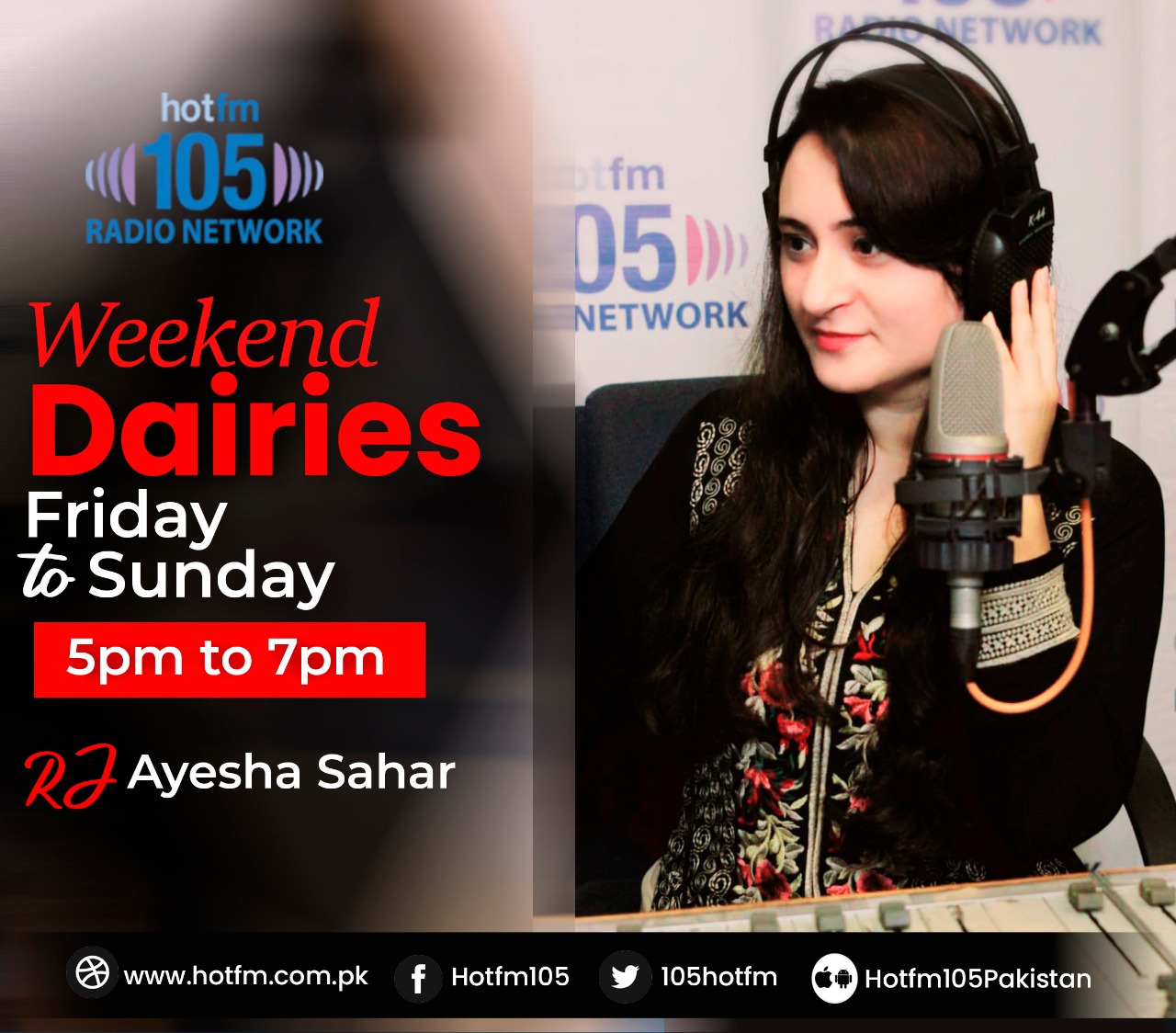 HOT FM 105 - Friday to Sunday 5:To 7:Pm Only on Hot FM 105 Radio ...