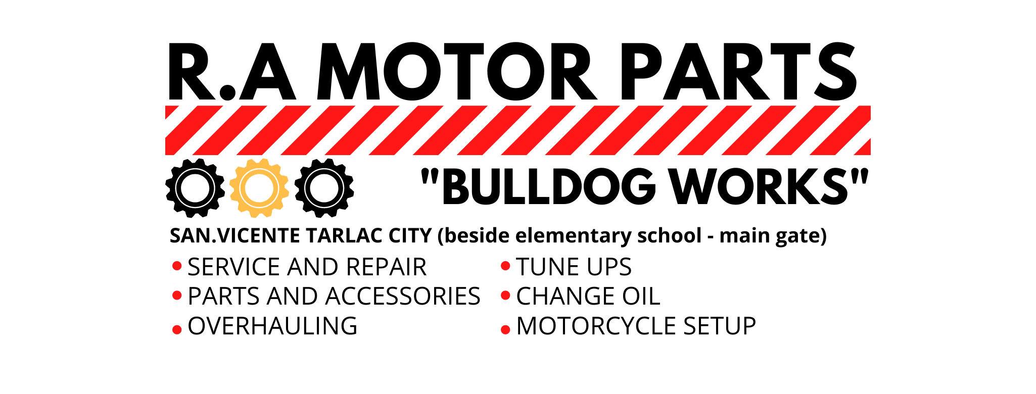 RA Motor Parts and Services | Tarlac