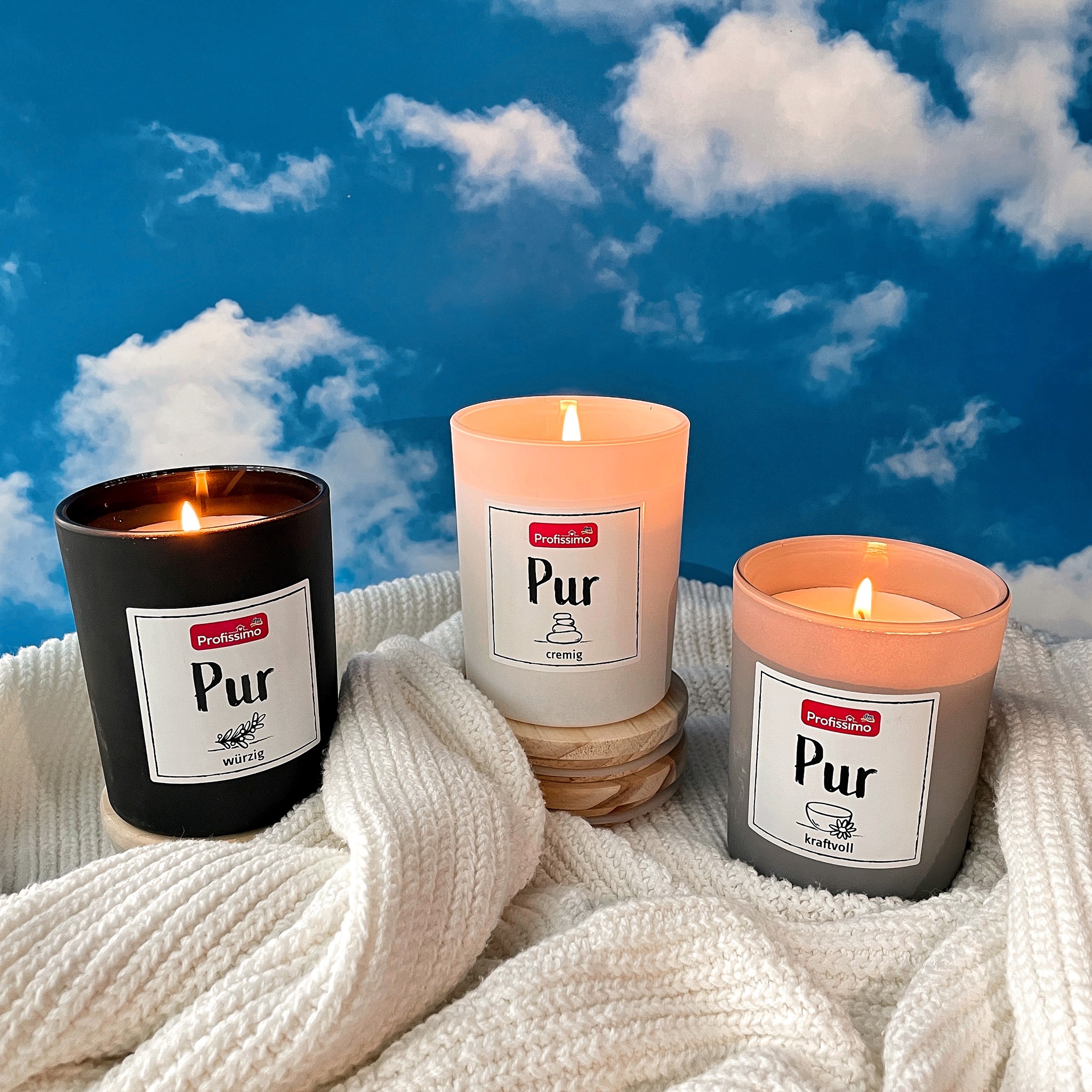 Winterzeit ist Kerzenzeit 🕯 Wenn die Tage kürzer werden und es draußen kälter wird, machen wir es uns zu Hause gemütlich ❄️ Heute zeigen wir euch nicht eine nicht zwei, sondern drei