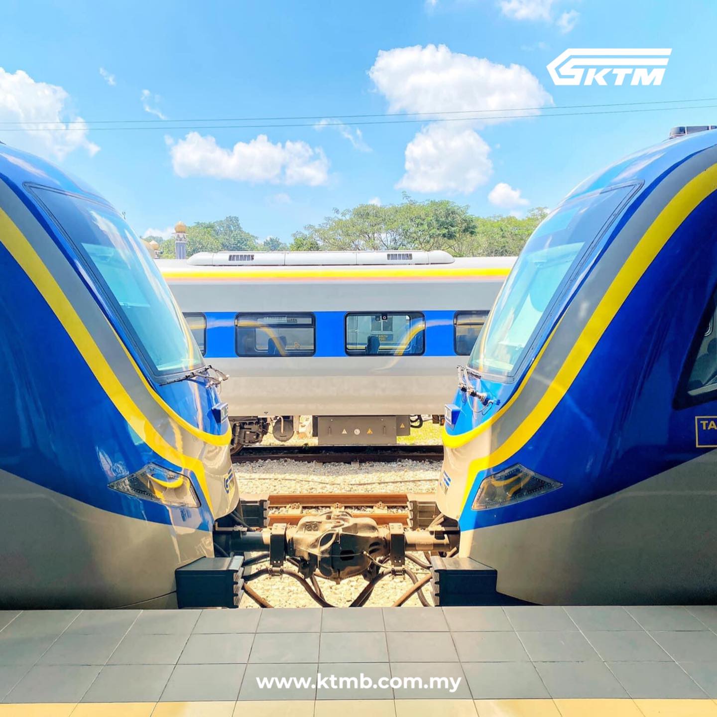 KTM Berhad - Selamat pagi! Tren feveret min ni 🥰 #KTMB...