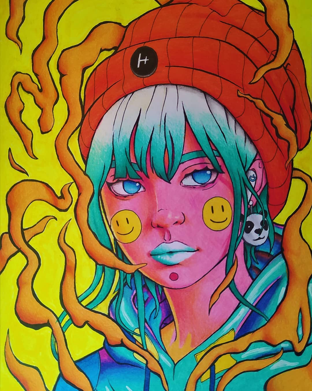 Lhadi Art - Done !! This drawing is inspired by the...