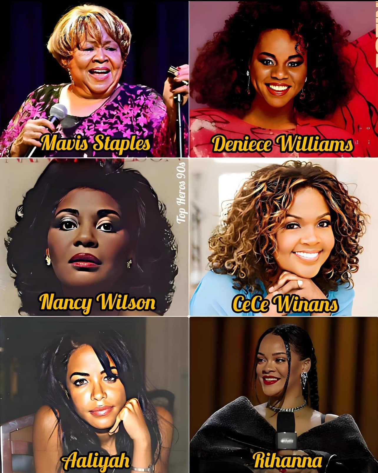 Celebrity - The Greatest Black Female Singers of all time 🎤💯👑🖤 1.Mavis ...
