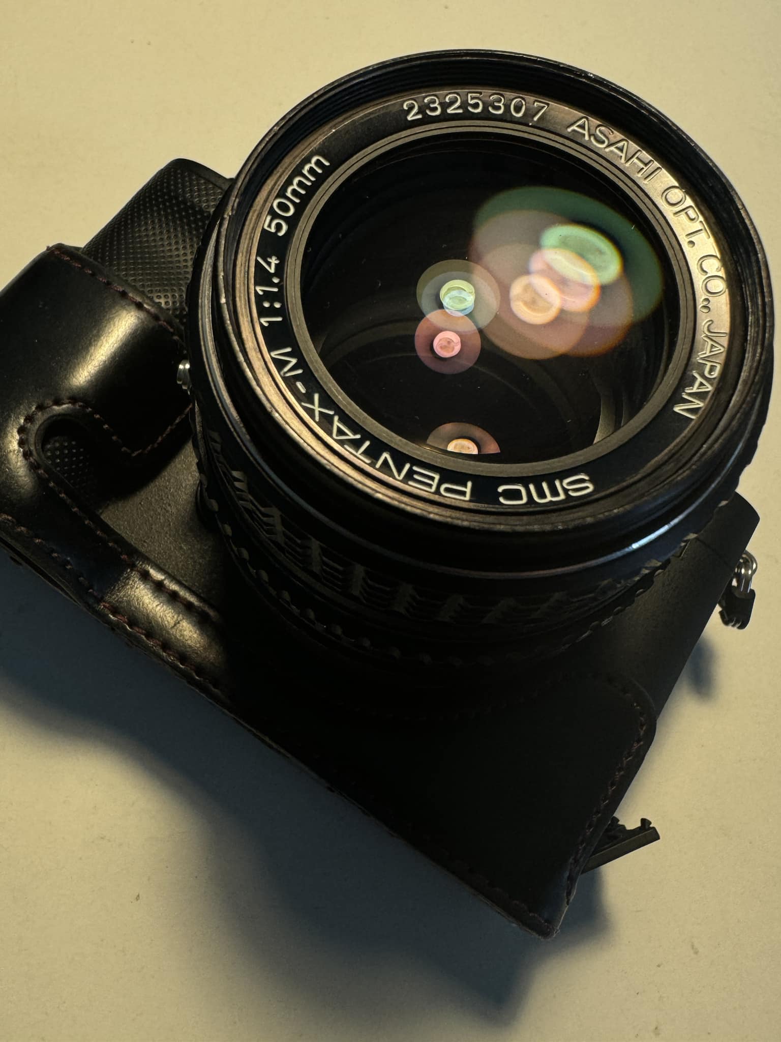 PENTAX KX + SMCP-M 50mm F1.4 + ストラップ PENTAX KX + SMCP-M 50mm F1.4 + ストラップ I love this lens🥰❤️