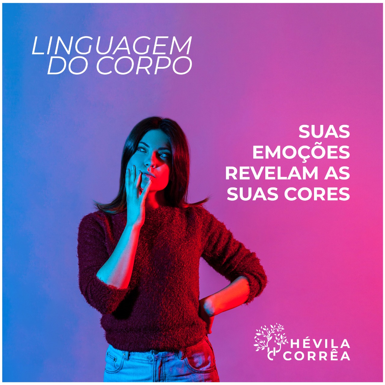 Hévila Corrêa - Suas emoções reveladas pelas cores ....