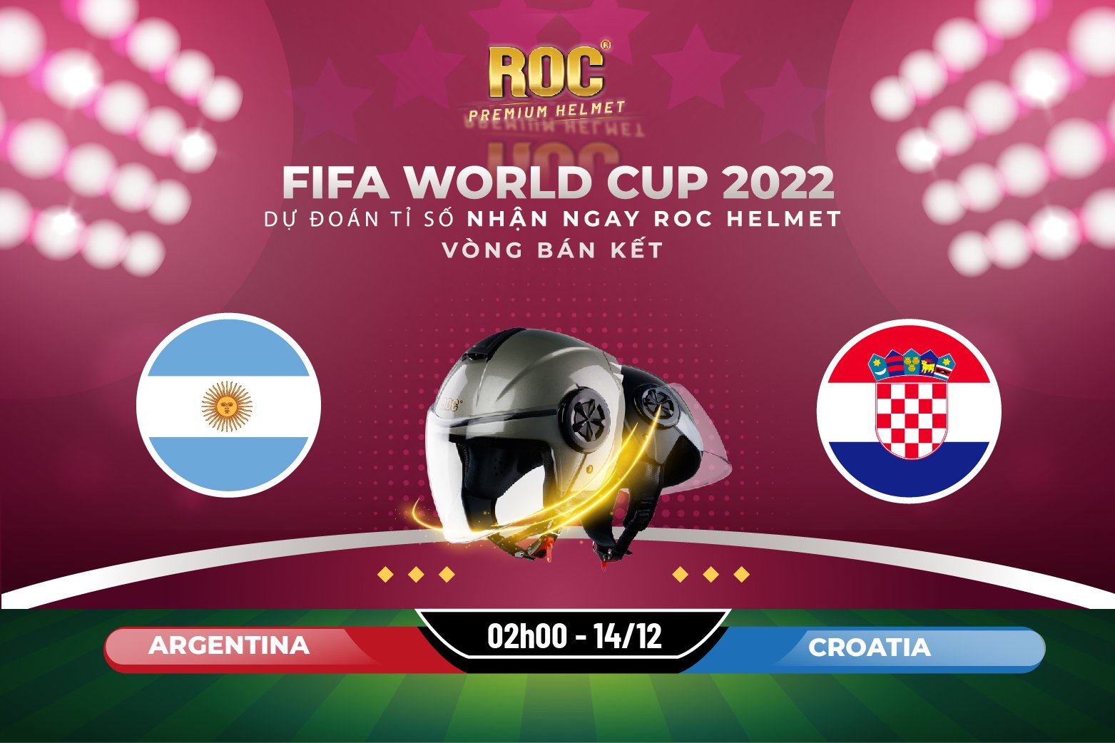 ROC Helmet - 🎊 💥FIFA WORLD CUP 2022 - DỰ ĐOÁN TỈ SỐ CÙNG... | Facebook