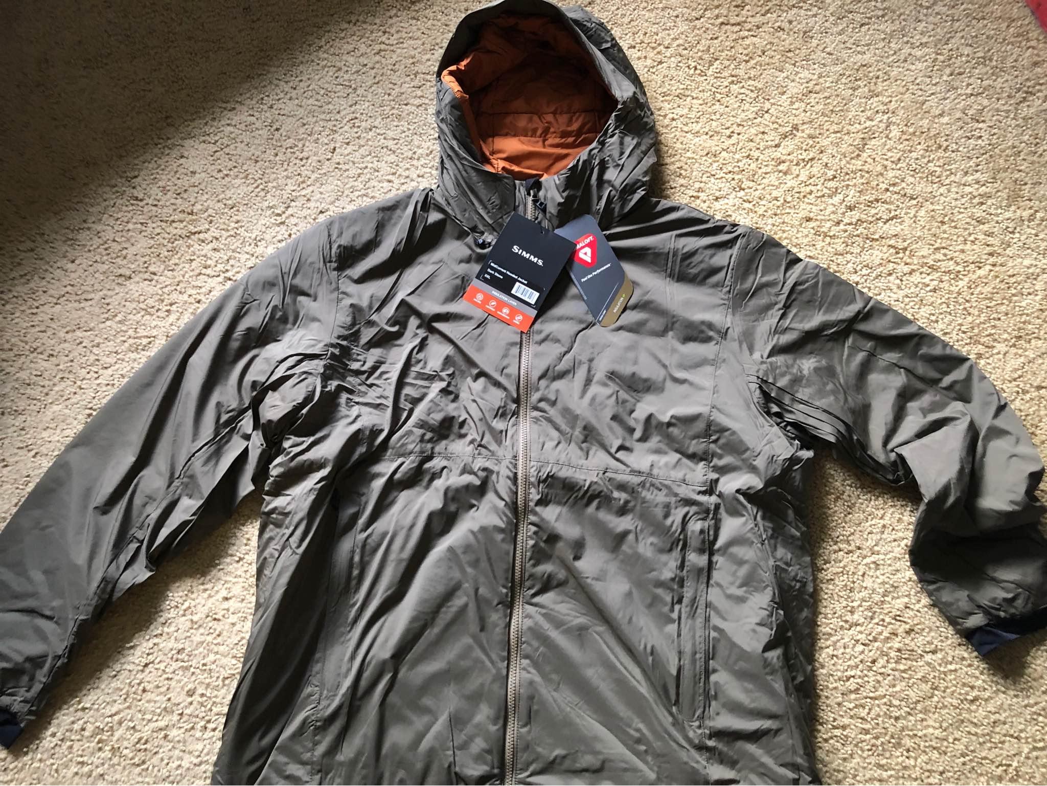 Fisherman Garage Sale | SIMMS FISHING - MIDCURRENT HOODED JACKET - XXL ...