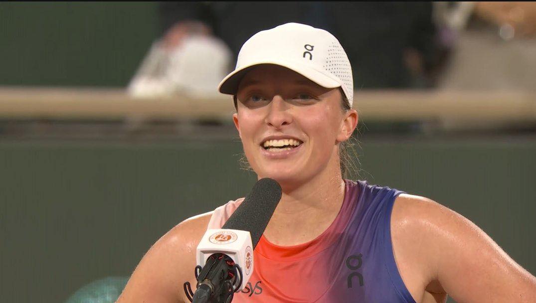 Iga - Iga Swiatek after beating Naomi Osaka at Roland Garros: “Maybe ...