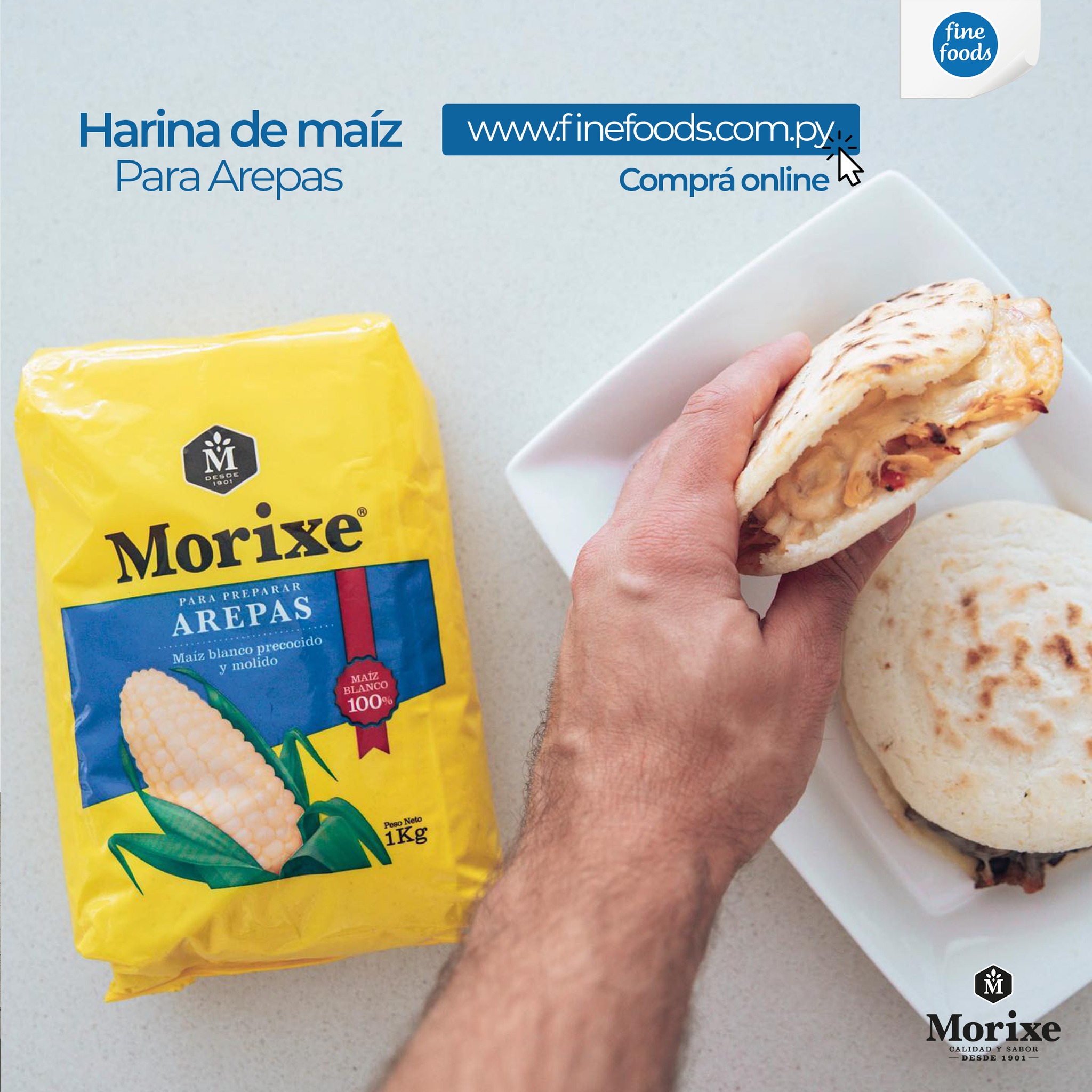 Fine Foods S.A. - ¿Con ganas de cocinar unas arepas deliciosas? 😁 ...