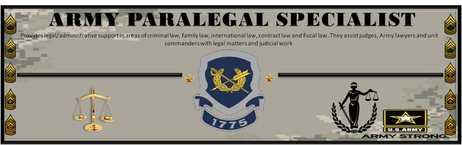 27D - Paralegal Specialist / NCO Support Page | Facebook