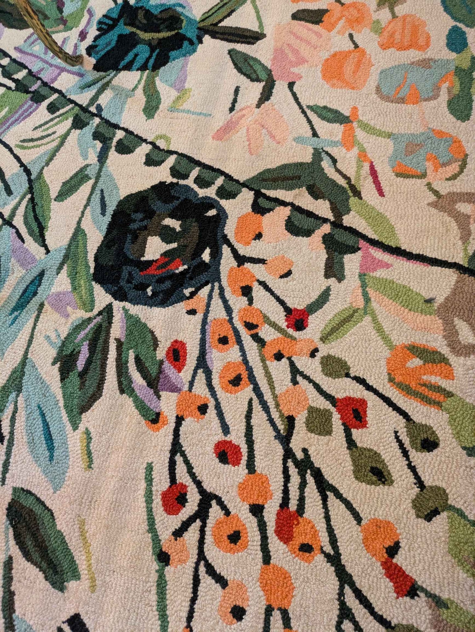 Loloi Wild Bloom Wool Rectangular Area Rug 8x10 Area Rugs St. Louis