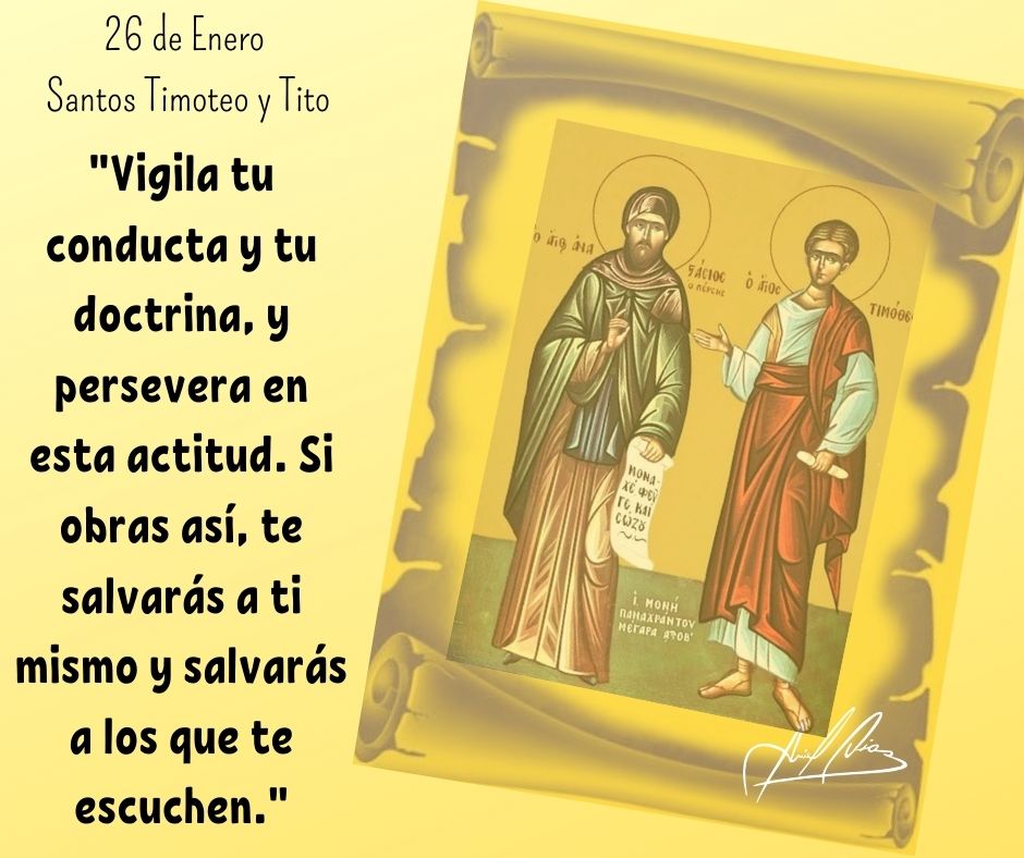 26 de enero recordamos a los Santos... - Padre Ariel Diaz