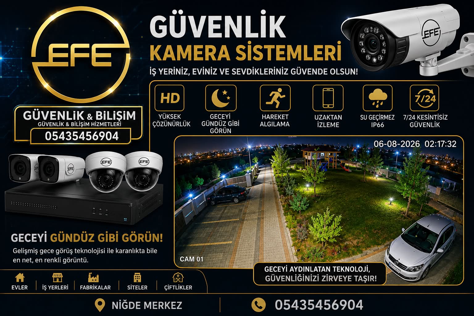 Efe Bilgisayar & Güvenlik Sistemleri | Nigde