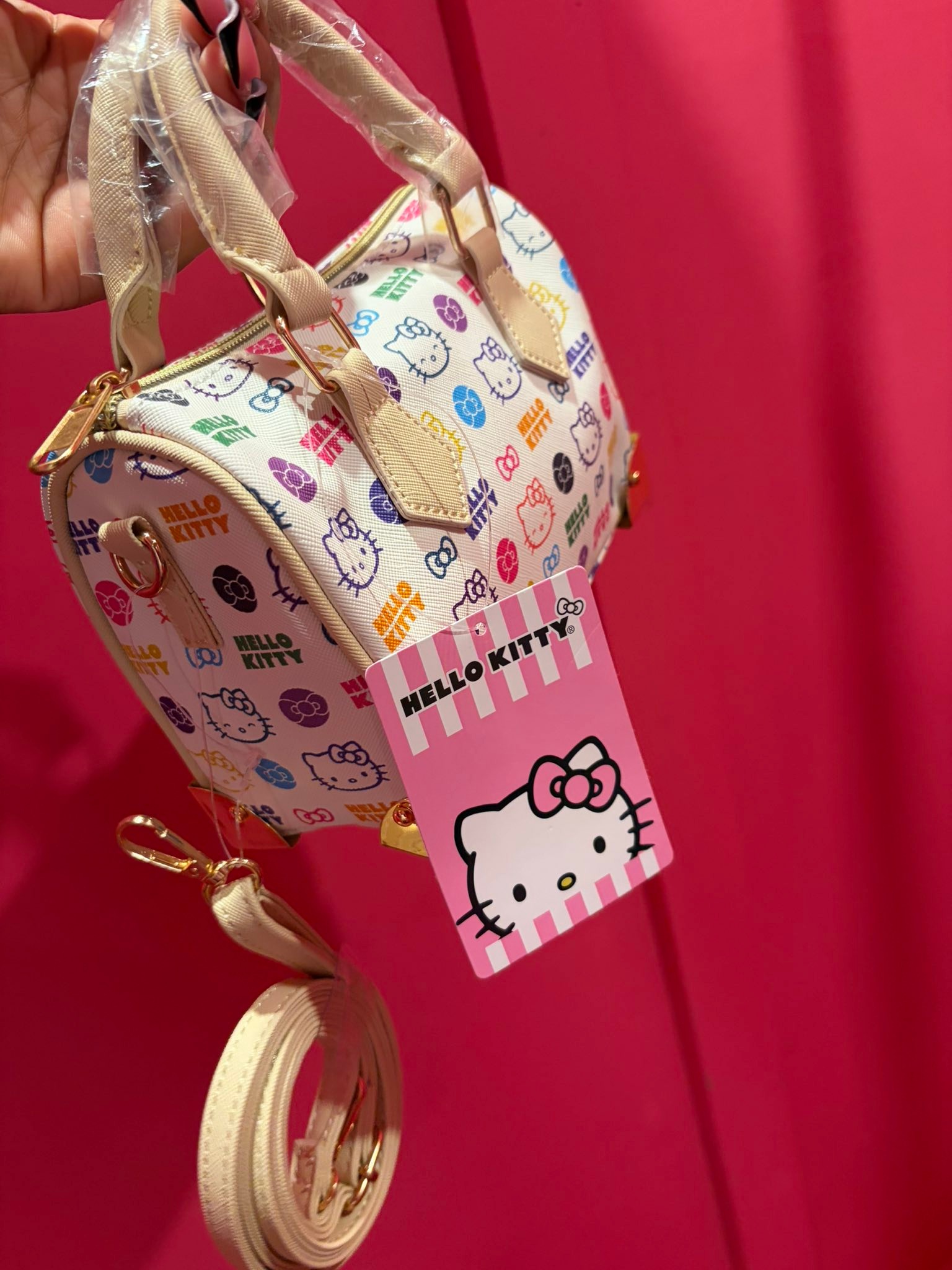 hello kitty backpack lv Loungefly and Mimmy Cosplay Mini vRare Exclusive 100% polyester Girl moms Run to Walmart