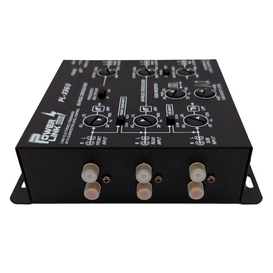 Precision Power FRX-456 electronic crossover features