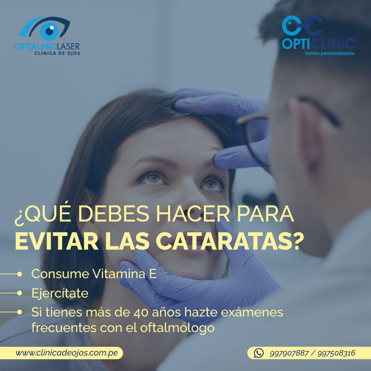 3 Cosas que puedes hacer... - Clínica de Ojos Oftalmic Laser | Facebook