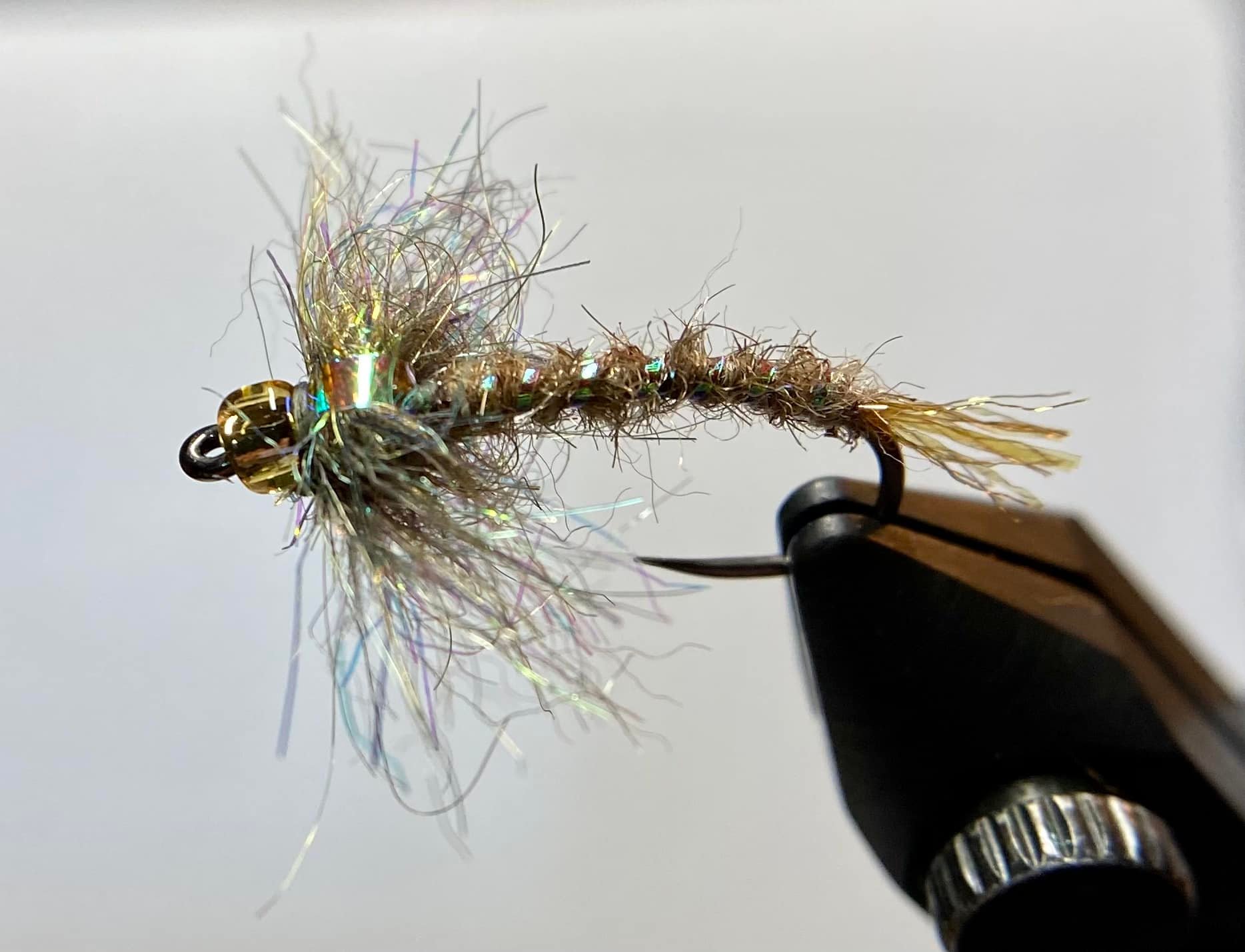 ICE DUB Fly Tying Dubbing - Copper Fiber For River Fly Fishing (1 Pack)-496224