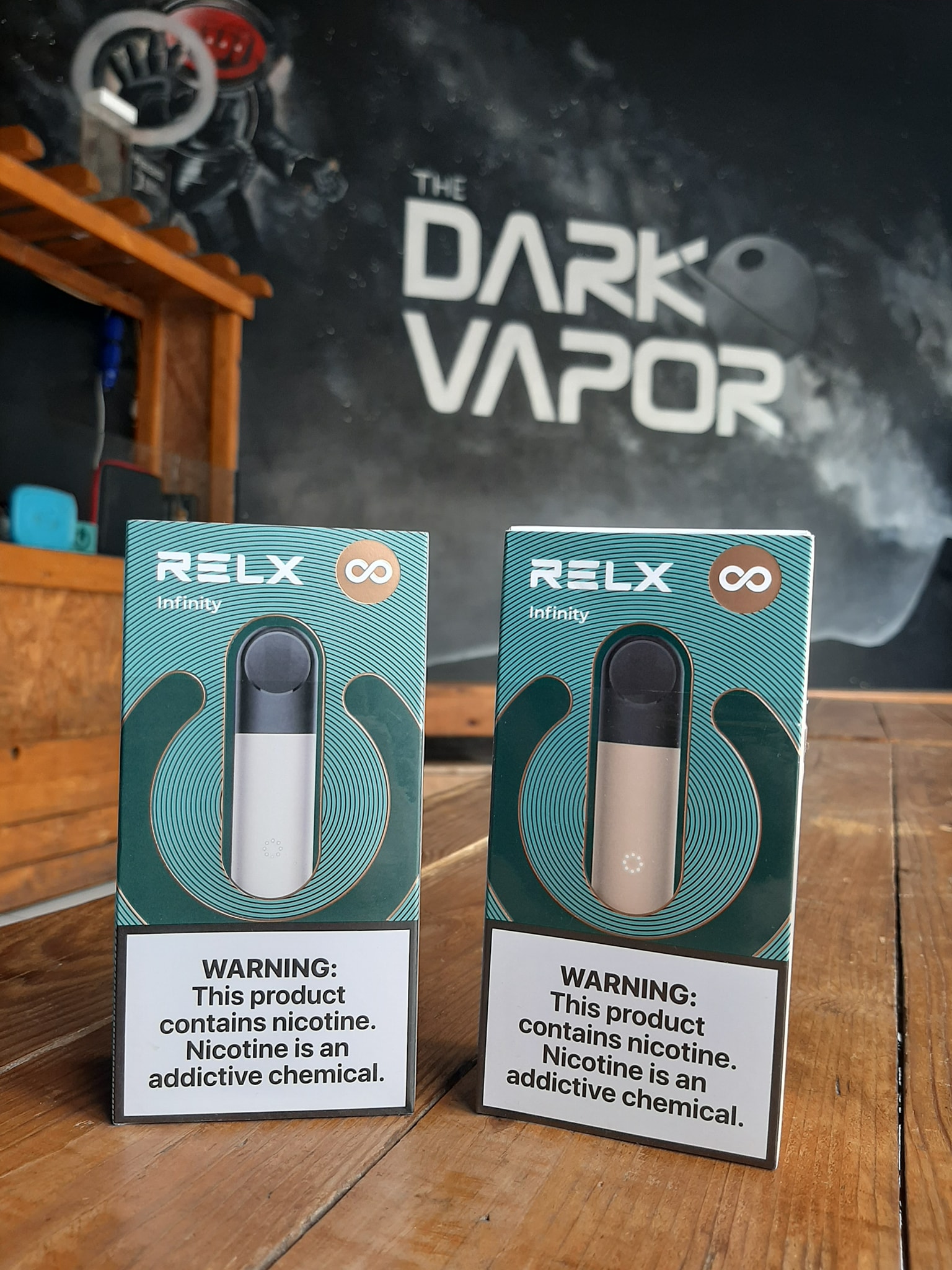 The Dark Vapor - 😎💨 Relx Infinity💨😎 📍Silver 📍Gold...