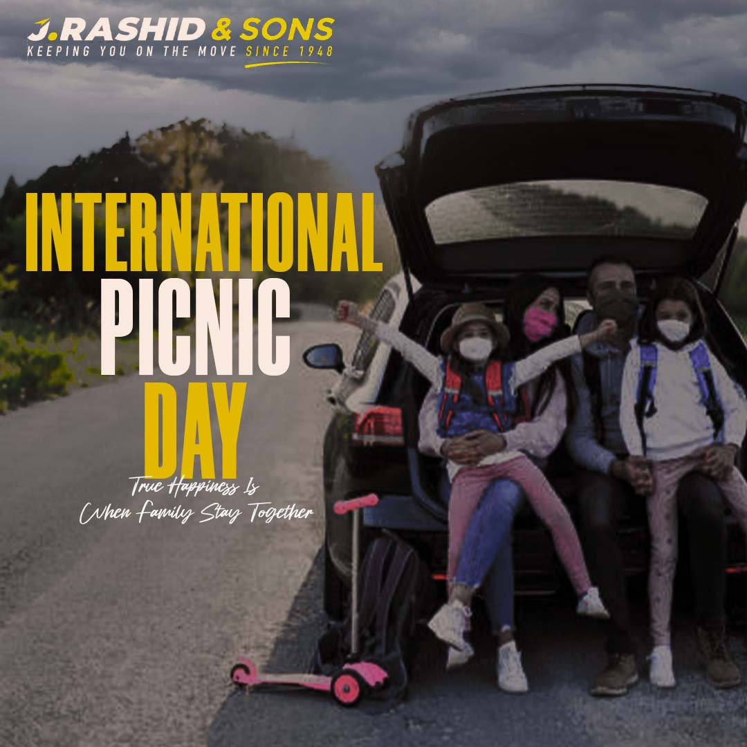 🌍 Global Picnic Day 🏖️ 🚗🛣This day is... - J. Rashid & Sons | Facebook