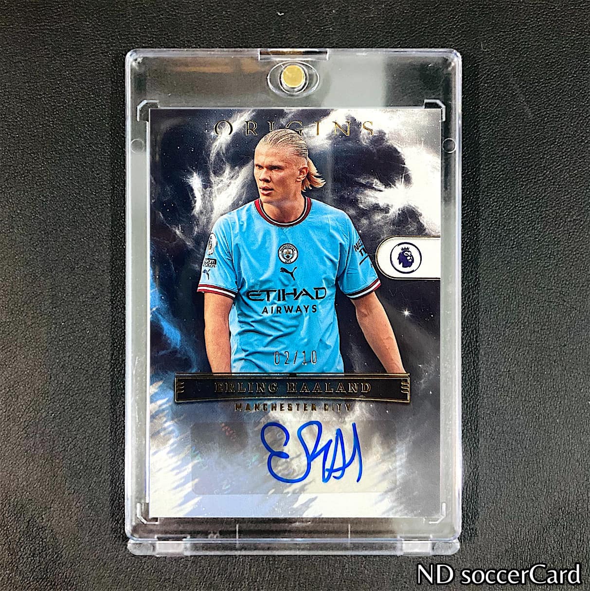 ND - Panini Chronicles Origins auto /10 Erling Haaland รางวัล : เลขท้าย ...