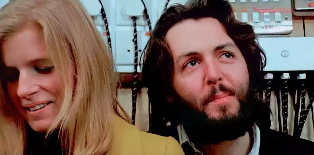 Paul and Linda, 1969. 🥰