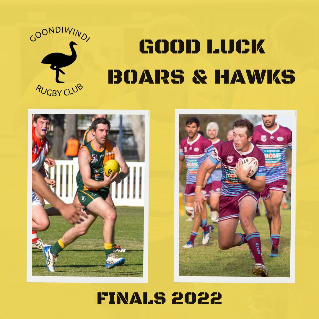 GOOD LUCK to the Boars and... - Goondiwindi Rugby Union Club