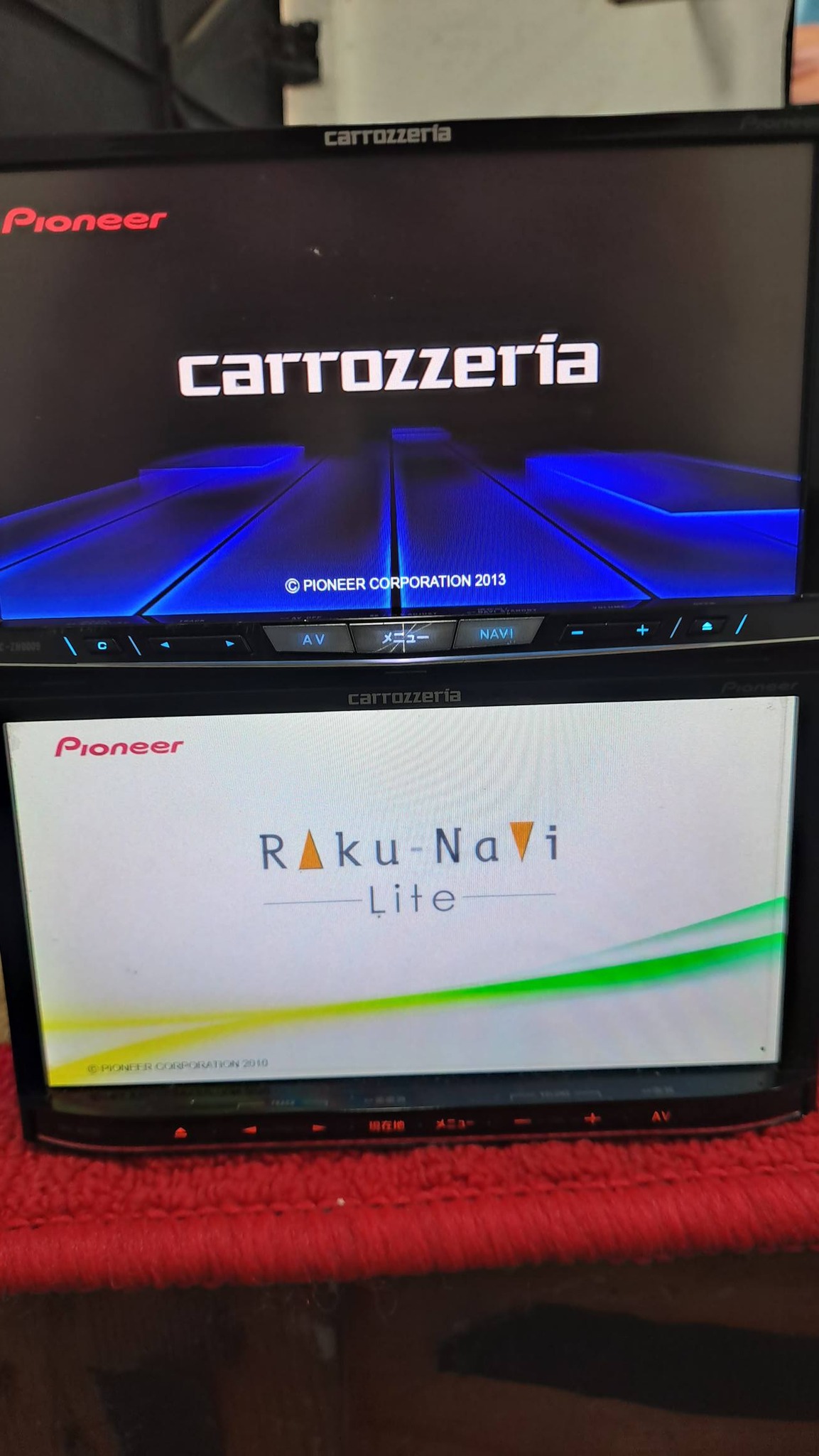 Japan used pioneer carrozzeria 7×4 size player sale..Rs 16500