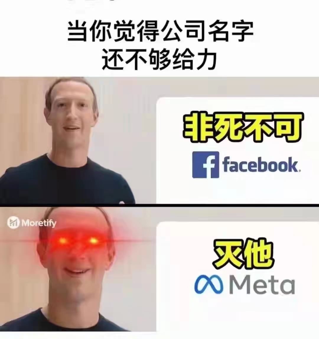We Are Social - The #Meta name caused an eruption of memes...