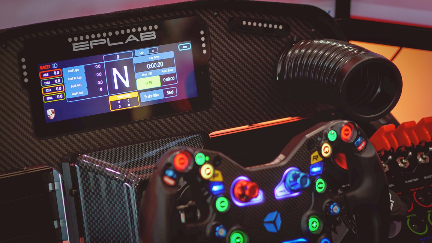 EP992 Dashboard at Porsche Quebec... - EPLab Pro Simracing | Facebook