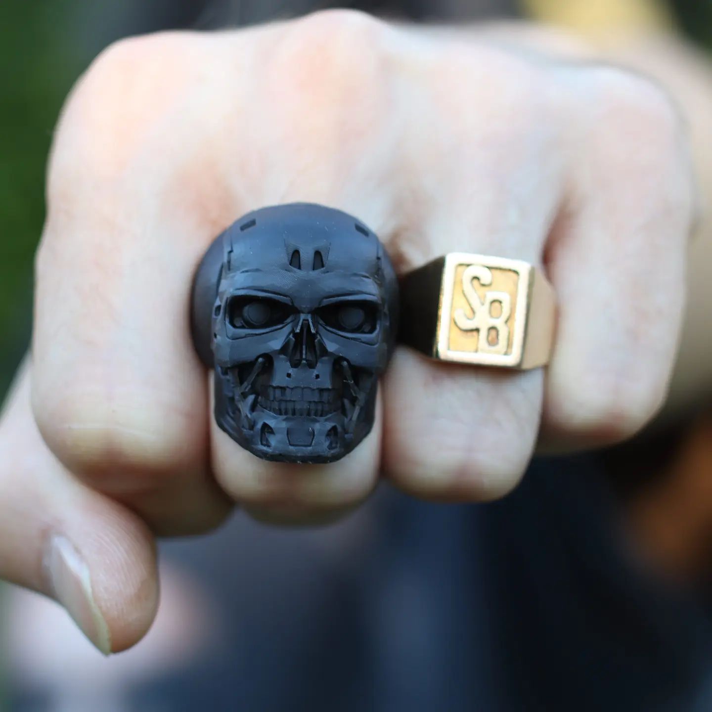 3Dprinting101 - Resin terminator ring Printer on Elegoo... | Facebook