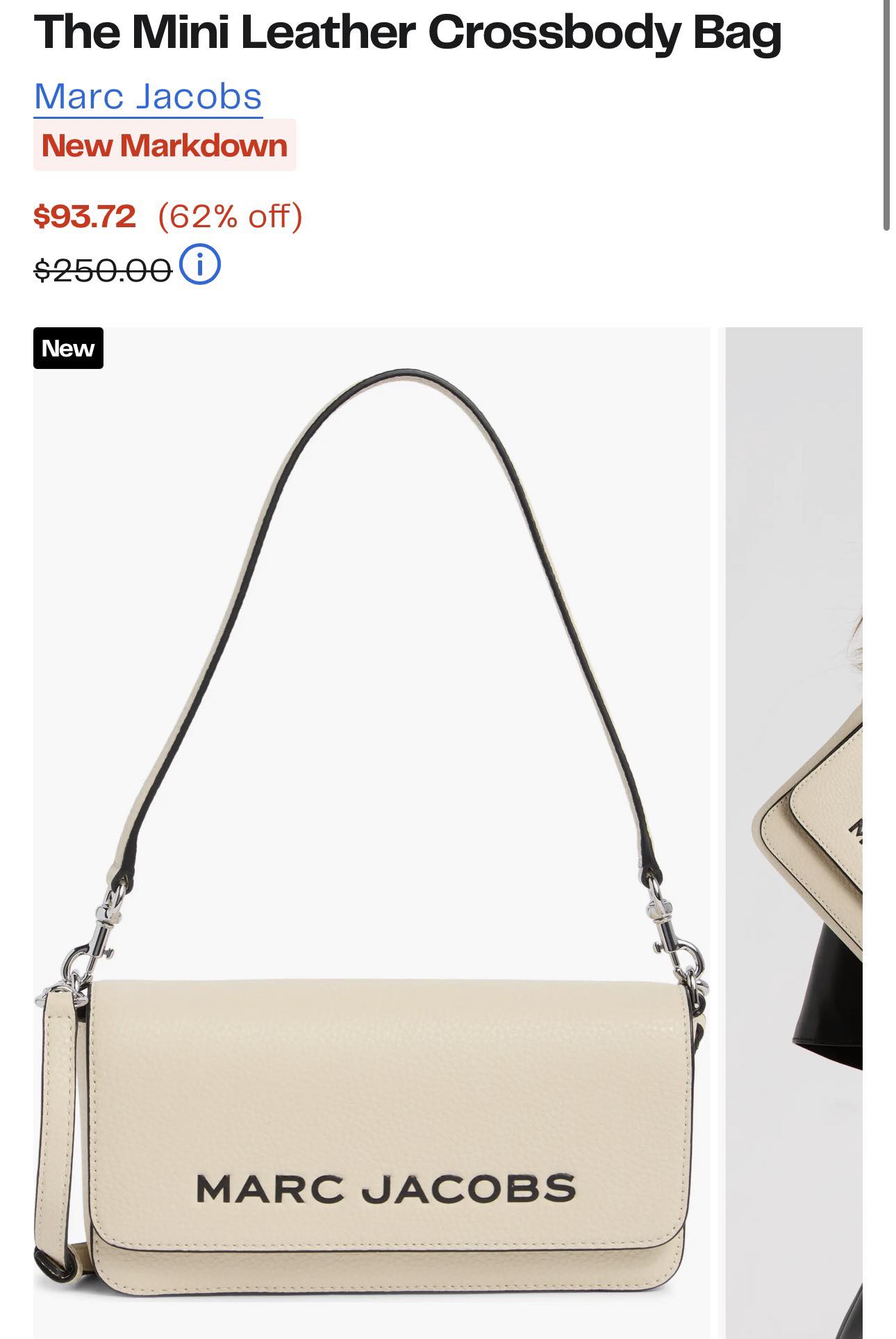 The new Marc Jacobs Mini Sack Bag is here. #atticaofficial