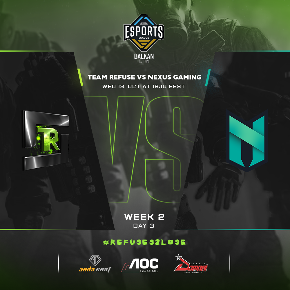 Team Refuse - Our team at Rainbow 6 starts our matches... | Facebook