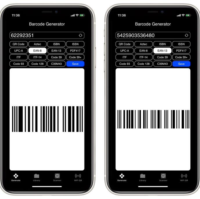 Barcodes Generator can create any 1D... - Barcodes Generator
