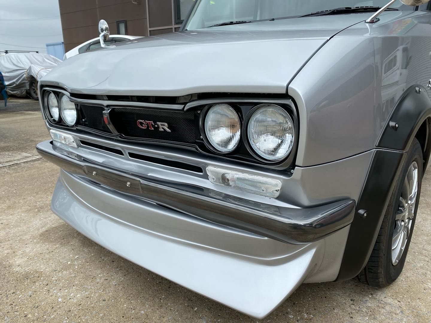 日産キューブ ハコスカフェイスキット完成！ #日産キューブ #ハコスカ