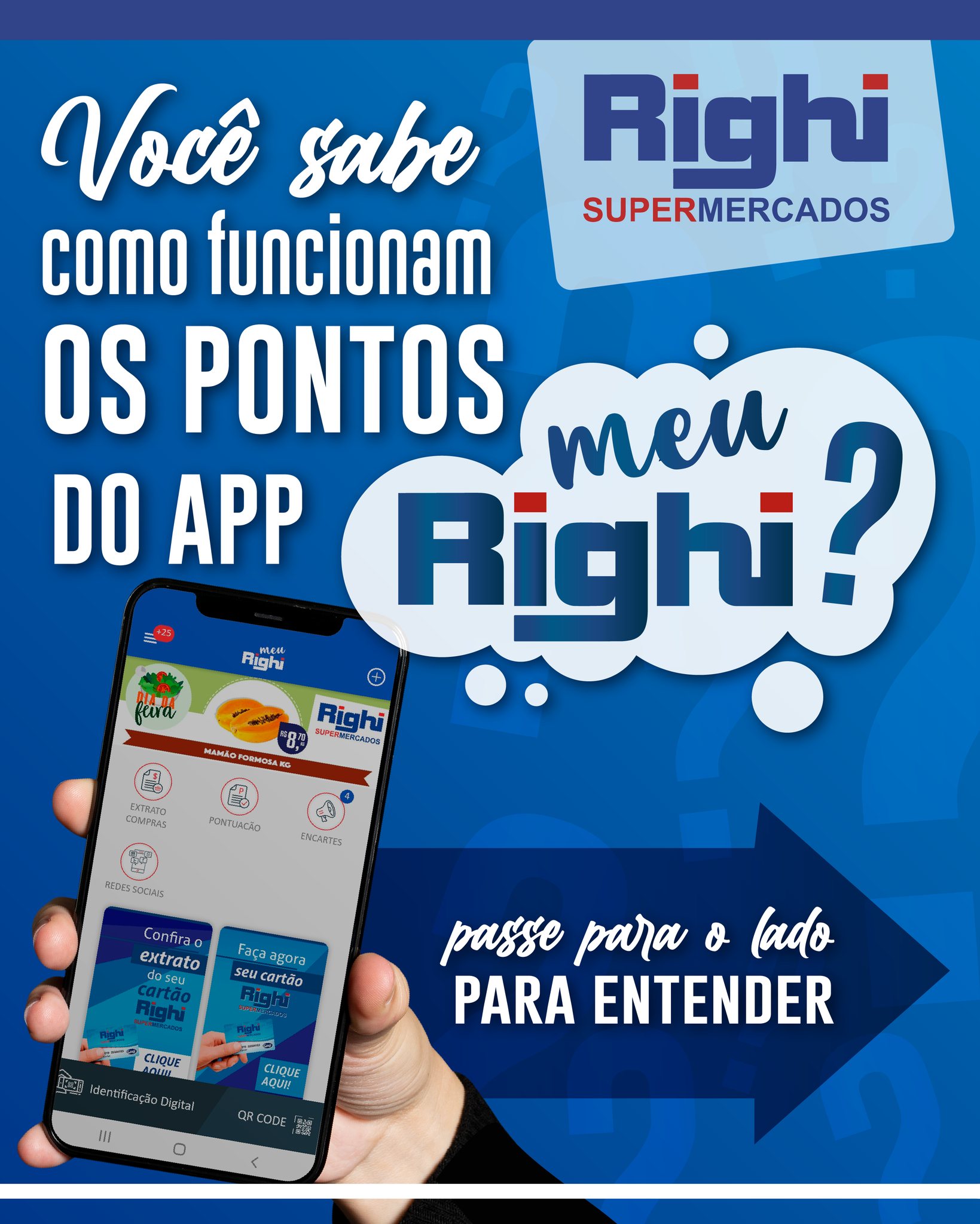 Já conhece o App Meu Righi? ⚠️ 📱... - Righi Supermercados